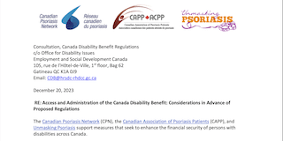 Consultation Canada Disability Benefit Regulations 2023